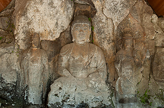 Second ensemble Hoki des Bouddhas de pierre