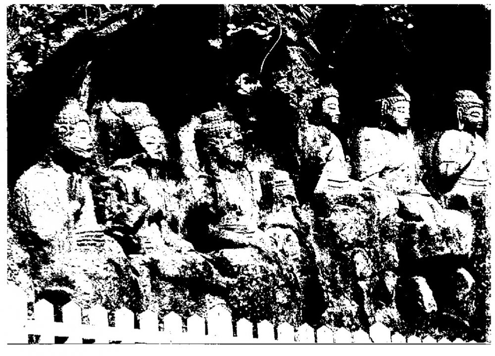 昭和30年代のホキ石仏第1群