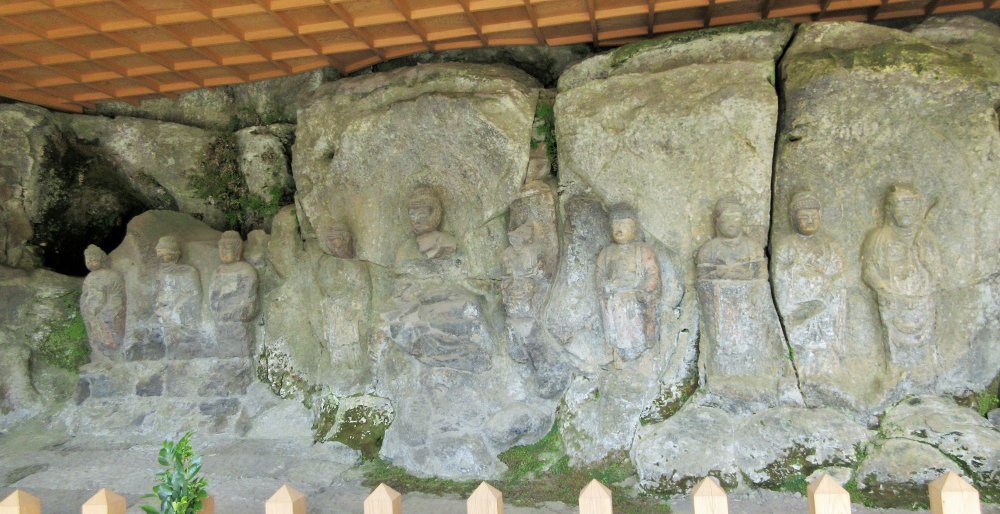 ホキ石仏第2群第2龕、九品の弥陀