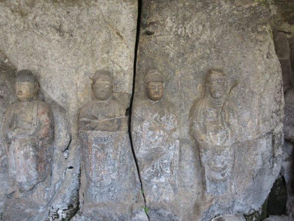 ホキ石仏第2群第2龕の九品弥陀