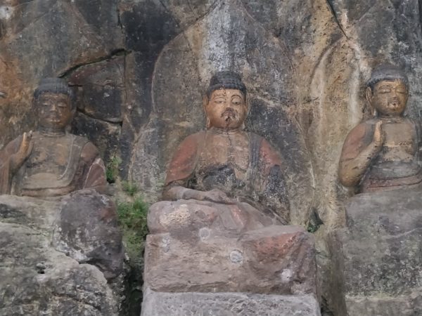 ホキ石仏第1群第2龕の如来さま